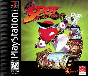 Spot Goes to Hollywood (US) box cover front